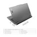 Lenovo LOQ/15IAX9/i5-12450HX/15,6"/FHD/24GB/512GB SSD/RTX 3050/W11H/Gray/2R 83GS00D5CK