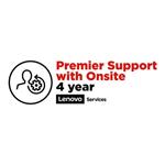Lenovo Onsite + Premier Support - Prodloužená dohoda o službách - náhradní díly a práce - 4 let - n 5WS0T36208