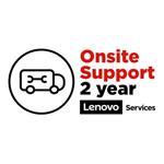 Lenovo Onsite Upgrade - Prodloužená dohoda o službách - náhradní díly a práce (pro systém s 1letou 5WS0V07837