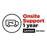 Lenovo Onsite Upgrade - Prodloužená dohoda o službách - náhradní díly a práce (pro systém s roční z 5WS0Q84398