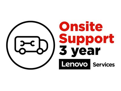 Lenovo Onsite Upgrade - Prodloužená dohoda o službách - náhradní díly a práce (pro systém s roční z 5WS0Q84407