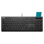 Lenovo Smartcard Wired Keyboard II AI- US Euro/Drátové USB-A/US/Černá 4Y41R64689