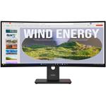 Lenovo T34WD-40/ 34" VA, prohnutý/ 3440x1440/ 21:9/ 300cd/m2cmd/ 3000:1/ 4ms/ HDMI/ DP/ USB/ RJ45/ VESA/ čern 64AEGAT1EU