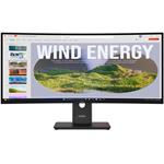 Lenovo T34WD-40 s MC60/ 34" VA, prohnutý/ 3440x1440/ 21:9/ 300cd/m2cmd/ 3000:1/ 4ms/ HDMI/ DP/ USB/ RJ45/ VES 64AEZAT1EU