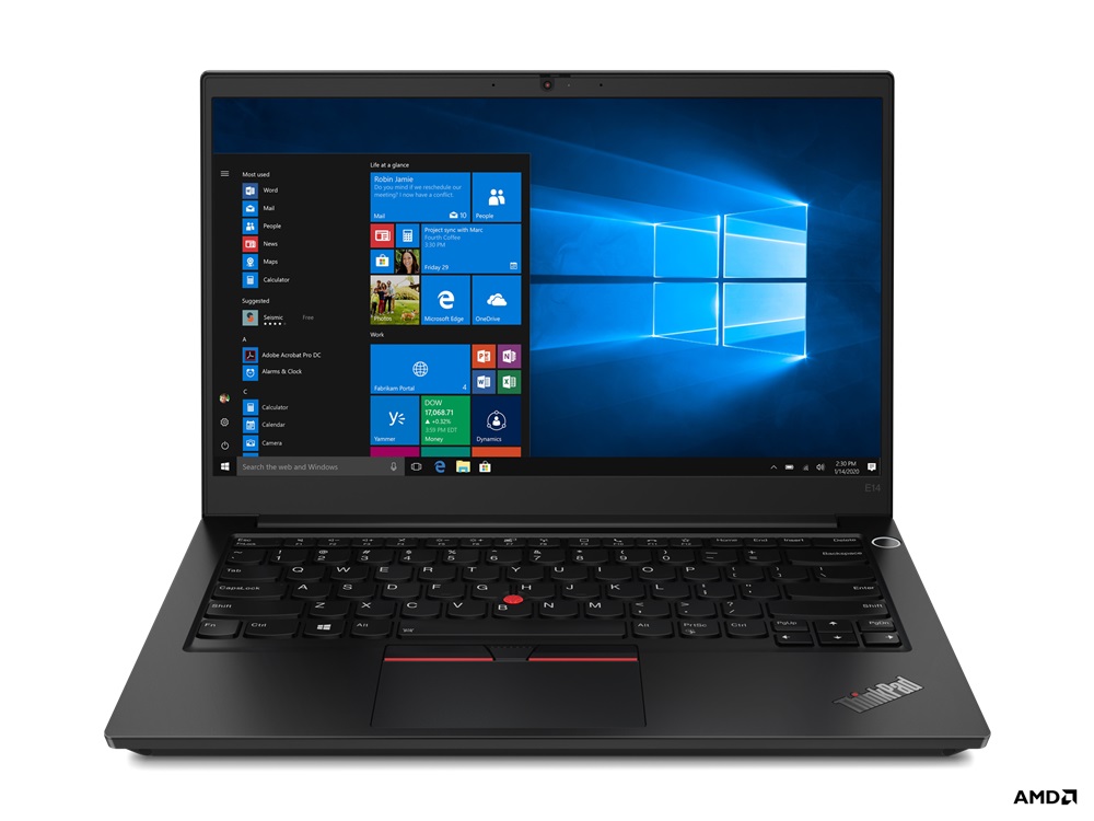 Lenovo ThinkPad E14 Gen3 R5-5500U/14"/FHD/8GB/256GB SSD/AMD int/W10P/Black/3R 20Y70073CK