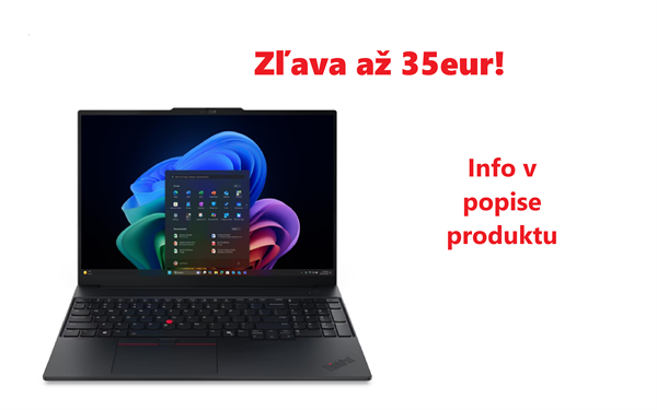 Lenovo ThinkPad E16 G4 Copilot+ PC Ultra 7 355/32GB/1TB SSD/16" WUXGA IPS/3yOnSite/Win11 Pro/černá 21YC000VCK