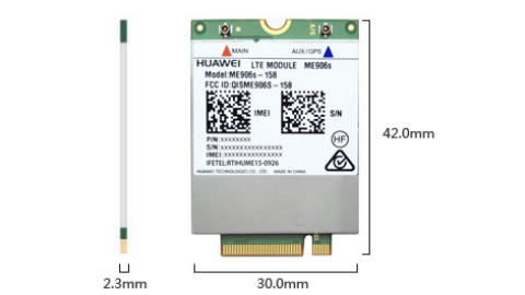 Lenovo ThinkPad Huawei ME906S 4G LTE Mobile Broadband 4XC0L09013