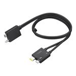 Lenovo, ThinkPad Thunderbolt 4 WorkStation Dock Split Cable 0.7m 4X91K16970