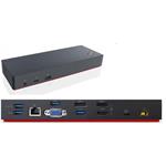 Lenovo ThinkPad Thunderbolt Dock 2.gen-135W(VGA, 2x DisplayPort,HDMI, RJ45, 1xUSB-C,5xUSB 3.1,adapter)pripoji 40AN0135EU