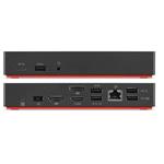 Lenovo ThinkPad USB-C Dock - 135W (2x DP, 1x HDMI, RJ45, 3x USB 3.1, 2x USB 2.0, adapter) 40B50090EU