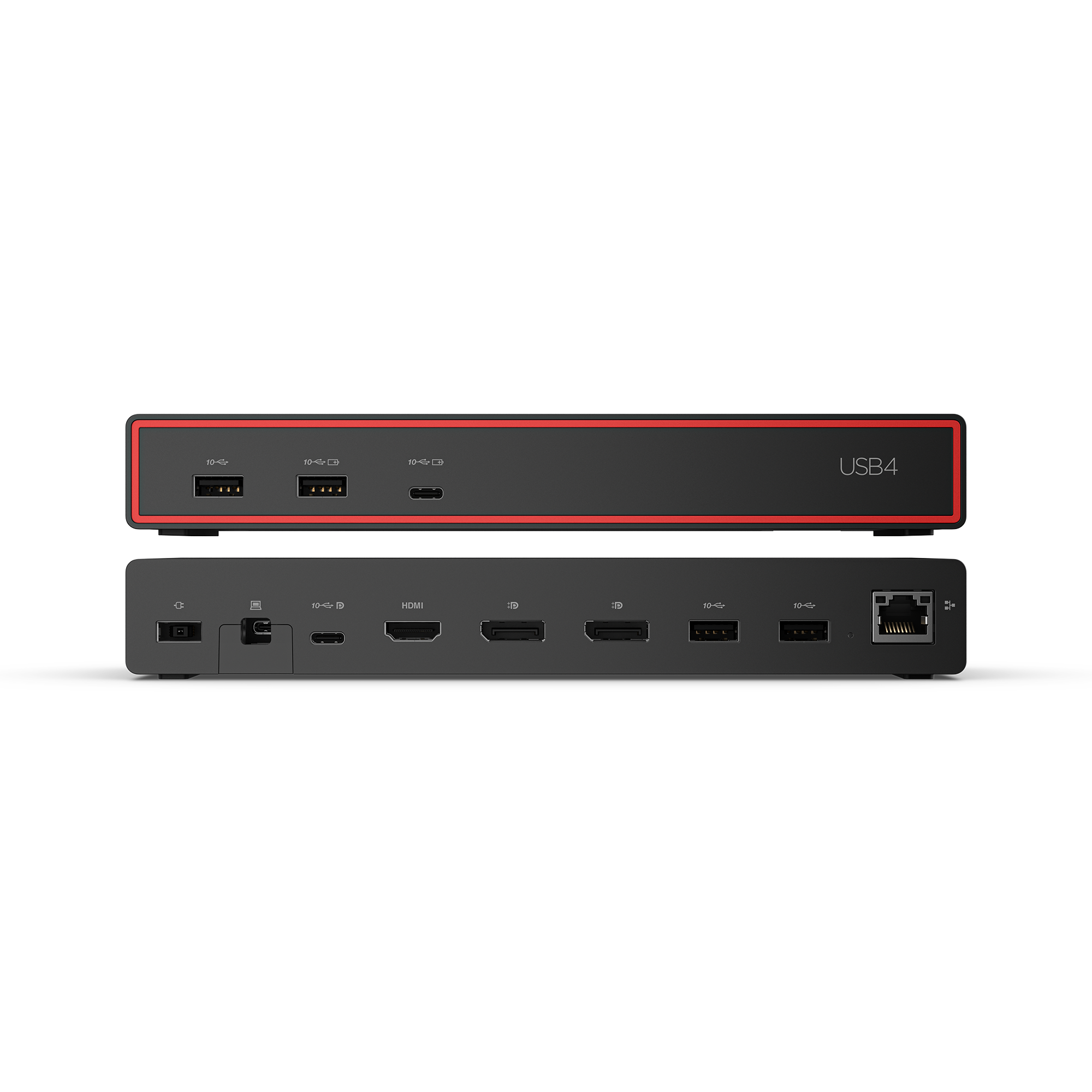 Lenovo ThinkPad USB4 Dock 5000 - PD100W (2x DP, 1x HDMI, 1x RJ45, 2x USB-C,4xUSB-A adapter) 40BF0100EU