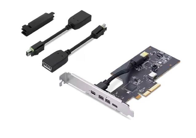 Lenovo ThinkStation Thunderbolt 4 PCIe Expansion Card with HP Bracket 4XF1L53431