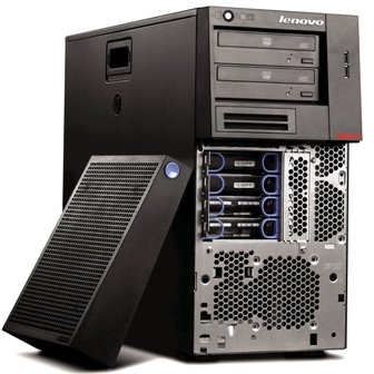 Lenovo TS100 X3330,1x2GB,250GB,DVD,RAID0,1,5,2x430W,max.4x3.5"SATA HS,3/3OnSite SHD14EU