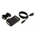 Lenovo USB 3.0 to DVI/VGA Monitor Adapter - Externí video adaptér - USB 3.0 - DVI - pro IdeaPad Mii 0B47072