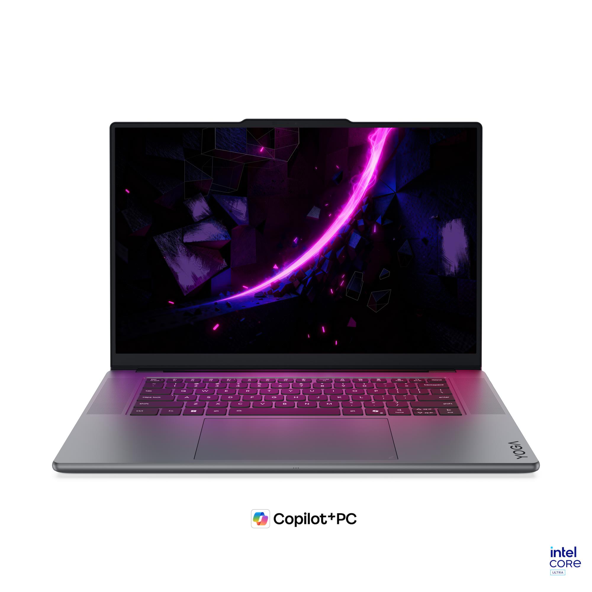 Lenovo YOGA Pro 9 16IPH11 Intel Ultra9 386H 64GB 1TB-SSD 16"3.2K OLED GL RTX5070-8GB Win11Home Thunder Grey 83SF001ACK