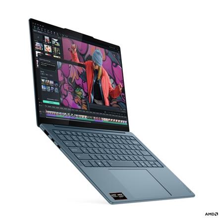 Lenovo YOGA Slim 7 14AKP10 Ryzen AI 7 345/AI/16GB/SSD 512GB/14"/2,8K/OLED/až 1100nitů/3rOnSite/bezADPT/bezOS/modrozelen
