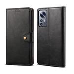 Lenuo Leather flipové pouzdro pro Xiaomi Redmi Note 11 Pro/Pro 5G, černá 348264