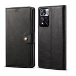 Lenuo Leather Xiaomi Redmi Note 11 Pro+ 5G, černá 348178