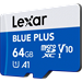 Lexar Blue Plus microSDXC 64 GB 0843367139866