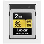 Lexar CFexpress 4.0 Pro Gold R3600/W3300 2TB LCXEXP4002T-RNENG