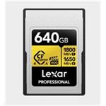 Lexar CFexpress 4.0 Pro Gold, VPG400, R1800/W1650 (Type A) 640GB LCAGOLD640G-RNENG