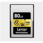 Lexar CFexpress Pro Gold R900/W800 - VPG400 (Type A) 80GB LCAGOLD080G-RNENG