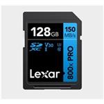 Lexar SDXC 800x Pro UHS-I cards, C10 (V30) U3, R150/W45, 256GB LSD0800P256G-BNNNG
