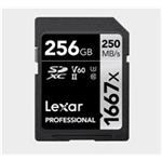 Lexar SDXC Pro 1667X UHS-II U3 R250/W120 (V60) 256G LSD256CB1667