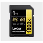 Lexar SDXC Pro 1800x U3 UHS-II R280/W210 (V60) 1TB LSD1800001T-BNNNG
