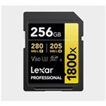 Lexar SDXC Pro 1800x U3 UHS-II R280/W210 (V60) 256GB LSD1800256G-BNNNG