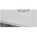 LEXI 19" nástěnný rozvaděč Basic 6U, šířka 520mm, hloubka 350mm, skleněné dveře, bez zad, šedý LX19-6U-350GG