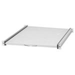 LEXI-Net 19" posuvná police s perforací 1U/550mm, šedá LXR19-1U-550G