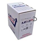 LEXI-Net instalační kabel UTP CAT 5e 24AWG venkovní PE černý 305m samoodvíjecí box KLEXI65504PE-A-RB