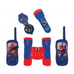 LEXIBOOK Set Spiderman-vysílačky,baterka 3380743084176