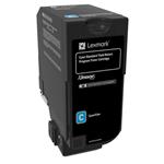 Lexmark - Azurová - originál - kazeta s barvivem LCCP, LRP - pro Lexmark CS720de, CS720dte, CS725de 74C2SC0