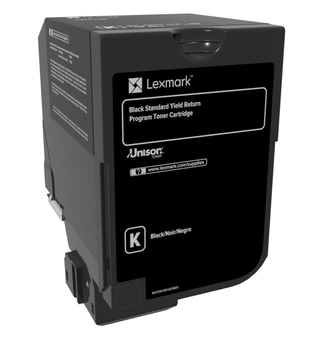 Lexmark - Černá - originál - kazeta s barvivem LCCP, LRP - pro Lexmark CS720de, CS720dte, CS725de, 74C2SK0