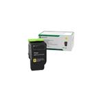 Lexmark CS/CX421, 52x, 62x žlutá tonerová kazeta z vratného programu, 1400 78C20Y0
