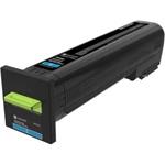 Lexmark CX825, CX860 Cyan Extra High Yield Corporate Toner Cartridge - 22 000 stran 82K2XCE