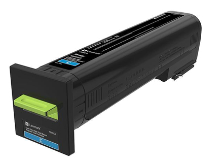 Lexmark - Extra vysoká výtěžnost - azurová - originál - kazeta s barvivem LCCP, LRP - pro Lexmark C 72K2XC0