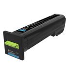 Lexmark - Extra vysoká výtěžnost - azurová - originál - kazeta s barvivem LCCP, LRP - pro Lexmark C 72K2XC0
