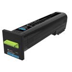 Lexmark - Extra vysoká výtěžnost - azurová - originál - kazeta s barvivem LCCP, LRP - pro Lexmark C 82K2XC0