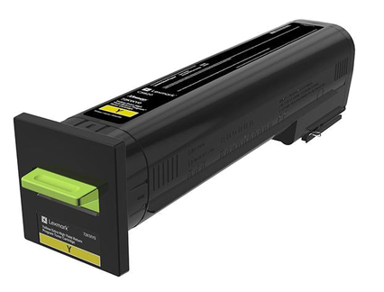 Lexmark - Extra vysoká výtěžnost - žlutá - originál - kazeta s barvivem LCCP, LRP - pro Lexmark CS8 72K2XY0