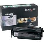 Lexmark originál toner 12A8425, black, 12000str., return, Lexmark T430