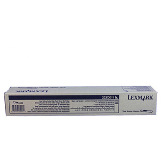 Lexmark originál toner 22Z0011, yellow, 22000str., return, Lexmark XS955de