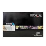 Lexmark originál toner 24B5832, cyan, 18000str., return, extra high capacity, Lexmark XS796de,XS796
