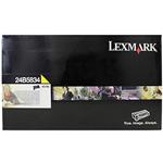 Lexmark originál toner 24B5834, yellow, 18000str., return, extra high capacity, Lexmark XS796de,XS7