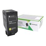 Lexmark originál toner 74C20YE, yellow, 3000str., return, Lexmark CS720de,CS720dte,CS725de,CS725dte