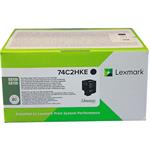 Lexmark originál toner 74C2HKE, black, 20000str., return, high capacity, Lexmark CS720de,CS720dte,C