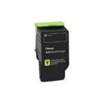 Lexmark originál toner 78C20Y0, yellow, 1400str., return, Lexmark CS421dn,CS521dn,CS622de,CX421adn,