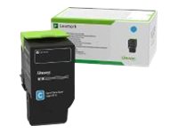 Lexmark originál toner 78C2XCE, cyan, 5000str., extra high capacity, Lexmark CS421dn, CS521dn, CS62